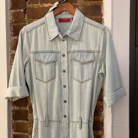 Denim Utility Jumpsuit - Picture 13 of 13